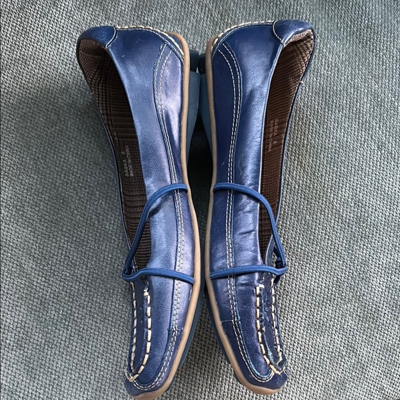 Women's Blue Loafers - Picture 3 of 11